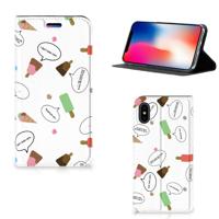 Apple iPhone X | Xs | Flip Style Cover | IJsjes