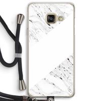 Biggest stripe: Samsung Galaxy A3 (2016) Transparant Hoesje met koord