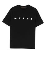 Marni Kids t-shirt à logo imprimé - Noir - thumbnail