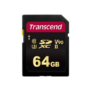 Transcend 64GB SDXC CARD Class 10 UHS-II U3 MLC V90 (R 285MB/s | W 180MB/s)