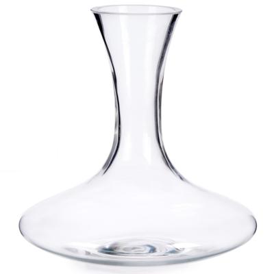 Vivalto Glazen wijn karaf / decanteer kan - 1,4 liter - 21 x 21 cm - Wijn schenkkan