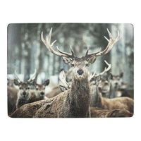Placemat winter hert