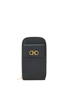 Ferragamo étui pour smartphone Gancini - Noir
