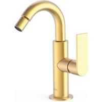 Bidetkraan Tres Loft | Opbouw | Mengkraan | 1-hendel | Rond | 24k Goud mat