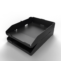 Desk Mailbox II Black