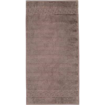 Cawö Cawo Noblesse Uni Handdoek 50x100 walnuss