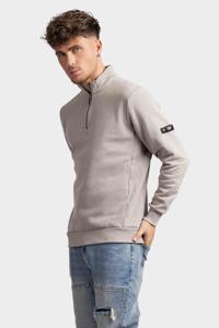 Quotrell Couture Faro Halfzip Sweater Heren Grijs - Maat XS - Kleur: Grijs | Soccerfanshop