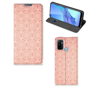 OPPO A53 | A53s Hoesje met Magneet Pattern Orange