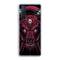 Hell Hound and Serpents: Sony Xperia 5 II Transparant Hoesje