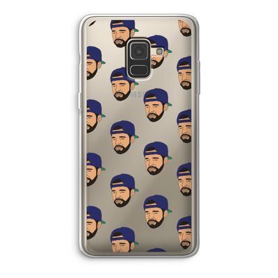 Drake Away: Samsung Galaxy A8 (2018) Transparant Hoesje