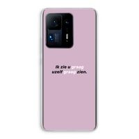 uzelf graag zien: Xiaomi Mi Mix 4 Transparant Hoesje