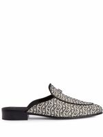Giuseppe Zanotti mocassins Rudolph à motif monogrammé - Tons neutres