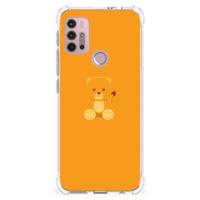 Motorola Moto G30 | G20 | G10 Stevig | Bumper Hoesje | Baby Beer
