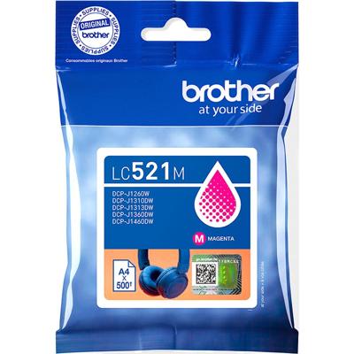 Brother LC-521M inktcartridge magenta