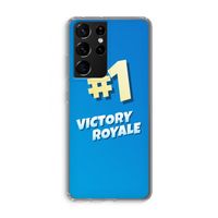Victory Royale: Samsung Galaxy S21 Ultra Transparant Hoesje