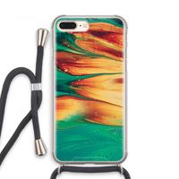 Green Inferno: iPhone 8 Plus Transparant Hoesje met koord