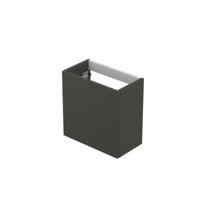 INK - Fontein Onderkast P2O Deur Greeploos Gelakt Universeel Draaiend - 400x220x400 mm - Mat Beton Groen