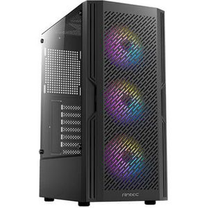 Antec AX20 tower behuizing 3x USB-A | Tempered Glass