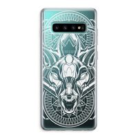 Oh Deer: Samsung Galaxy S10 Plus Transparant Hoesje
