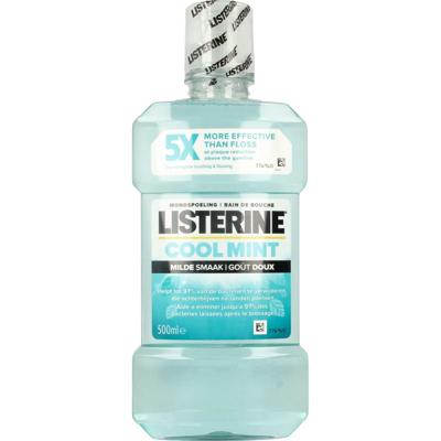 Listerine Mondwater coolmint milde smaak