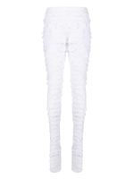 Comme Des Garçons legging à superposition - Blanc