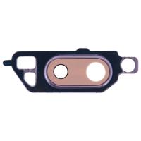 Camera lens achterzijde + deksel met lijm voor LG V30 (paars)