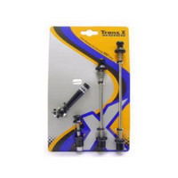 Tranzx jd-060 snelspanner met slot 2xm5 en 1xm6 zwart op kaart Tranzx jd-060 snelspanner met slot 2xm5 en 1xm6 zwart op kaart