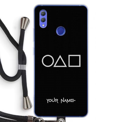Squid Game: Honor Note 10 Transparant Hoesje met koord