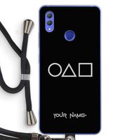Squid Game: Honor Note 10 Transparant Hoesje met koord