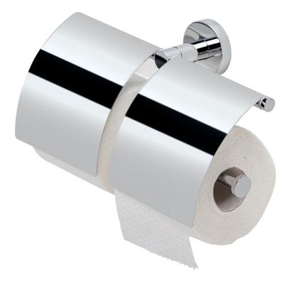 Toiletrolhouder Geesa Hotel | Met klep | Dubbel | Chroom