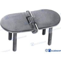 GS72173 - SCHARNIER MET 4 BOUTEN 120