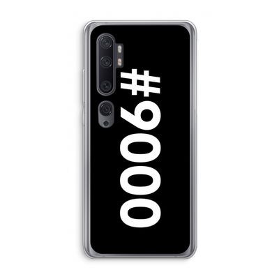 #9000: Xiaomi Mi Note 10 Pro Transparant Hoesje