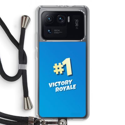Victory Royale: Xiaomi Mi 11 Ultra Transparant Hoesje met koord