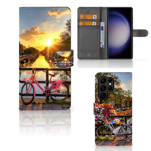 Samsung Galaxy S23 Ultra Flip Cover Amsterdamse Grachten