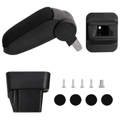 VidaXL Armsteun 13x34x(33-46) cm abs zwart