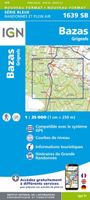 Wandelkaart - Topografische kaart 1639SB Grignols - Bazas | IGN - Institut Géographique National