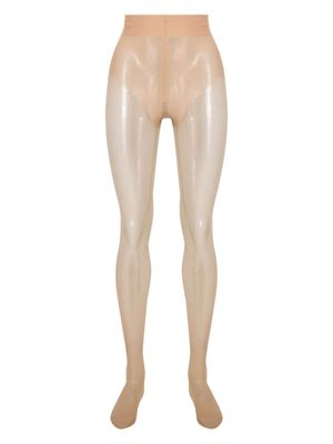 Wolford collants Pure 10 - Tons neutres