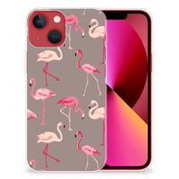 Apple iPhone 13 TPU Hoesje Flamingo