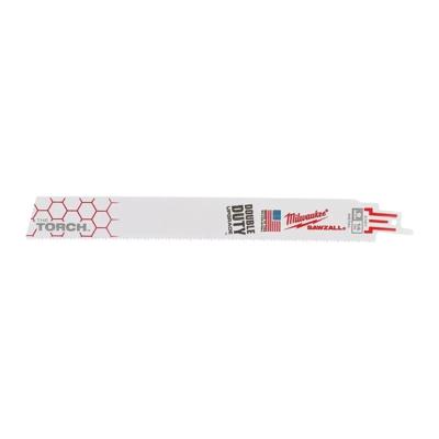Milwaukee Heavy duty reciprozaagbladen voor metaal TORCH 230 x 14 Tpi - 25 stuks - 48008787