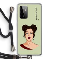 Pop-Art Creator: Samsung Galaxy A72 5G Transparant Hoesje met koord