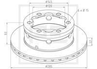 Pe Automotive Remschijven 016.667-00A - thumbnail