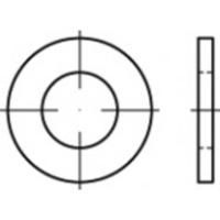 TOOLCRAFT Onderlegring 1479 Staal 100 stuk(s) TO-5441736