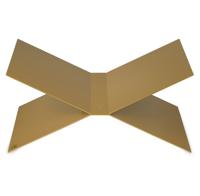 LIROdesign boekensteun goud XL - per stuk