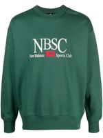 New Balance sweat en coton à logo imprimé - Vert
