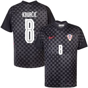 Kroatië Shirt Uit 2020-2021 + Kovacic 8 - XXL