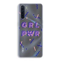 GRL PWR: Oppo A91 Transparant Hoesje