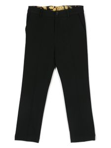 Versace Kids pantalon à coupe slim - Noir