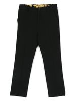 Versace Kids pantalon à coupe slim - Noir