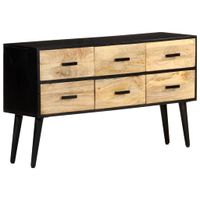 Dressoir 110x33x64 cm massief mangohout - thumbnail