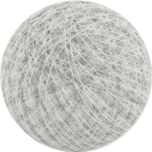 25 losse Cotton Ball's (Mix Wit/Steen)